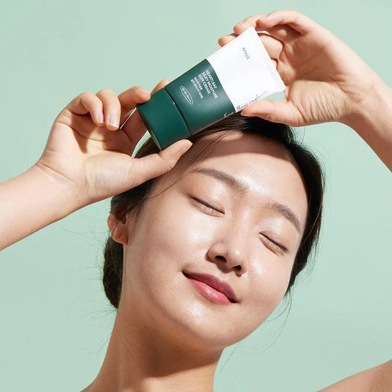 Anua - Heartleaf Silky Moisture Sun Cream 50ml GLŌZIO