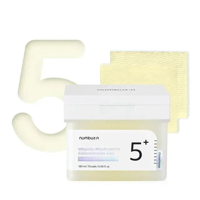 Numbuzin - No.5 Vitamin-Niacinamide Concentrated Pad 70 PADS GLŌZIO