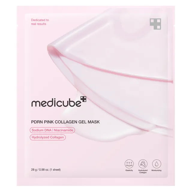 MEDICUBE - PDRN Pink Collagen Gel Mask GLŌZIO