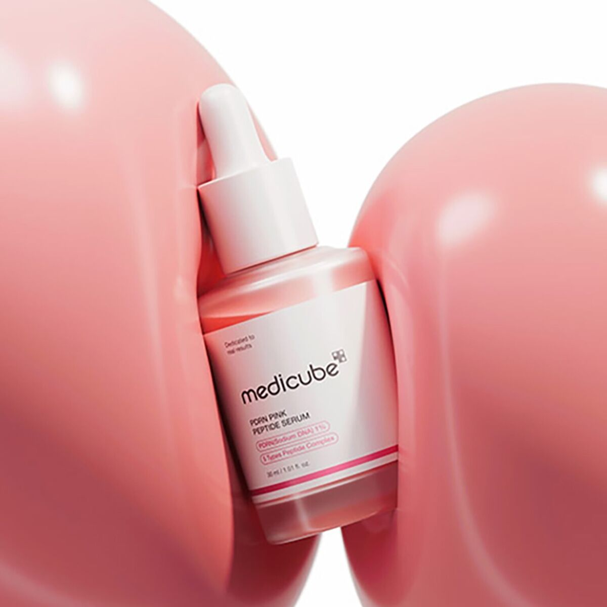 MEDICUBE PDRN Pink Peptide Serum 30ml GLŌZIO