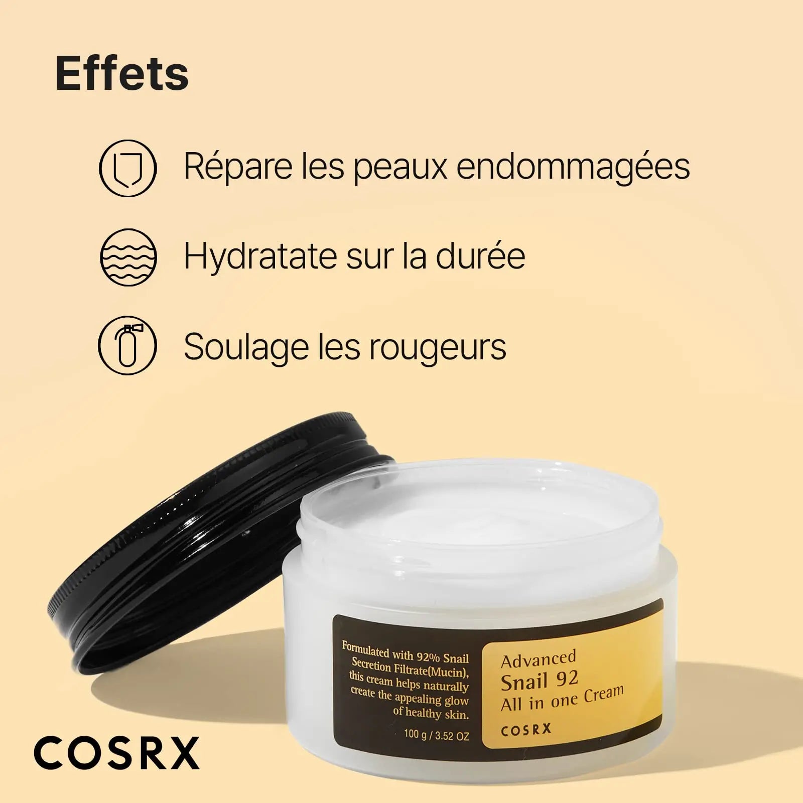 COSRX - Advanced Snail 92 All In One Cream 100g GLŌZIO