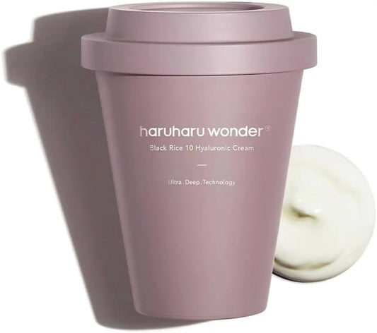 Haruharu Wonder - Black Rice 10 Hyaluronic Cream CUP TYPE 90ml GLŌZIO
