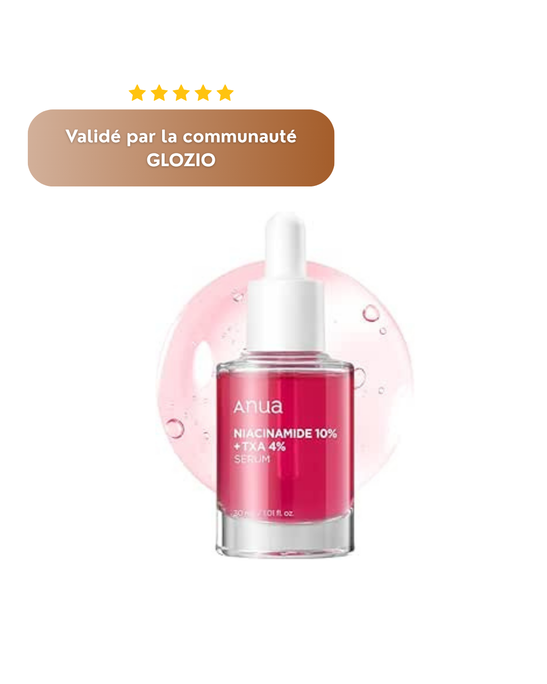 Anua - Niacinamide 10% + TXA 4% Serum 30ml GLŌZIO