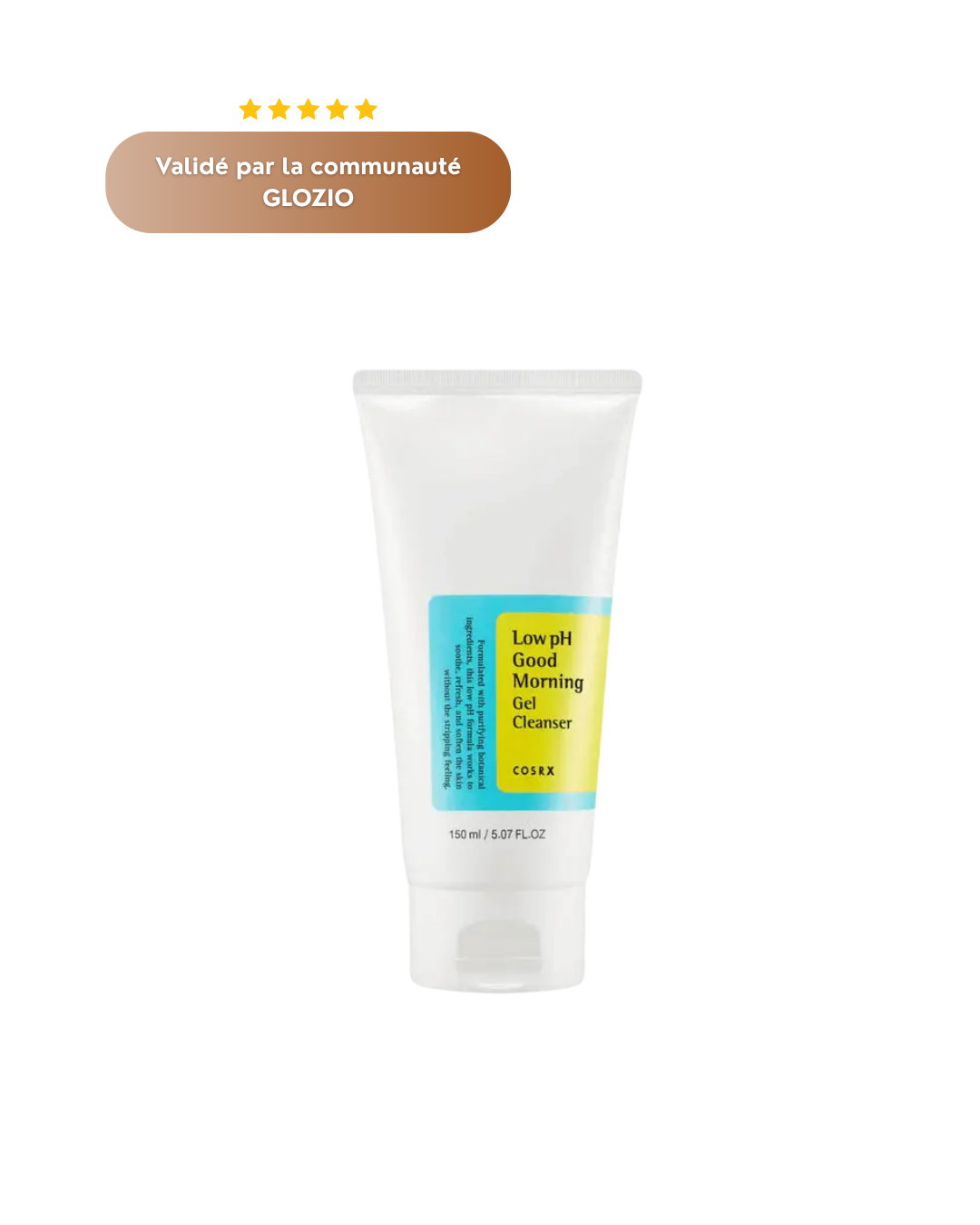 COSRX - Low pH Good Morning Gel Cleanser GLŌZIO