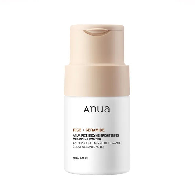 Anua - Rice Enzyme Brightening Cleansing Powder - Poudre nettoyante éclaircissante aux enzymes de riz GLŌZIO