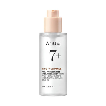 Anua - 7 Rice Ceramide Hydrating Barrier Serum - Sérum hydratant au riz GLŌZIO